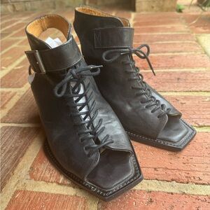 John Fluevog Rockafellah Booties size 9